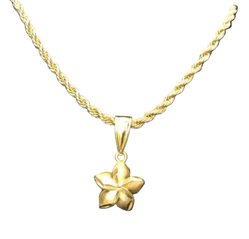 Necklace: Plumeria Flower