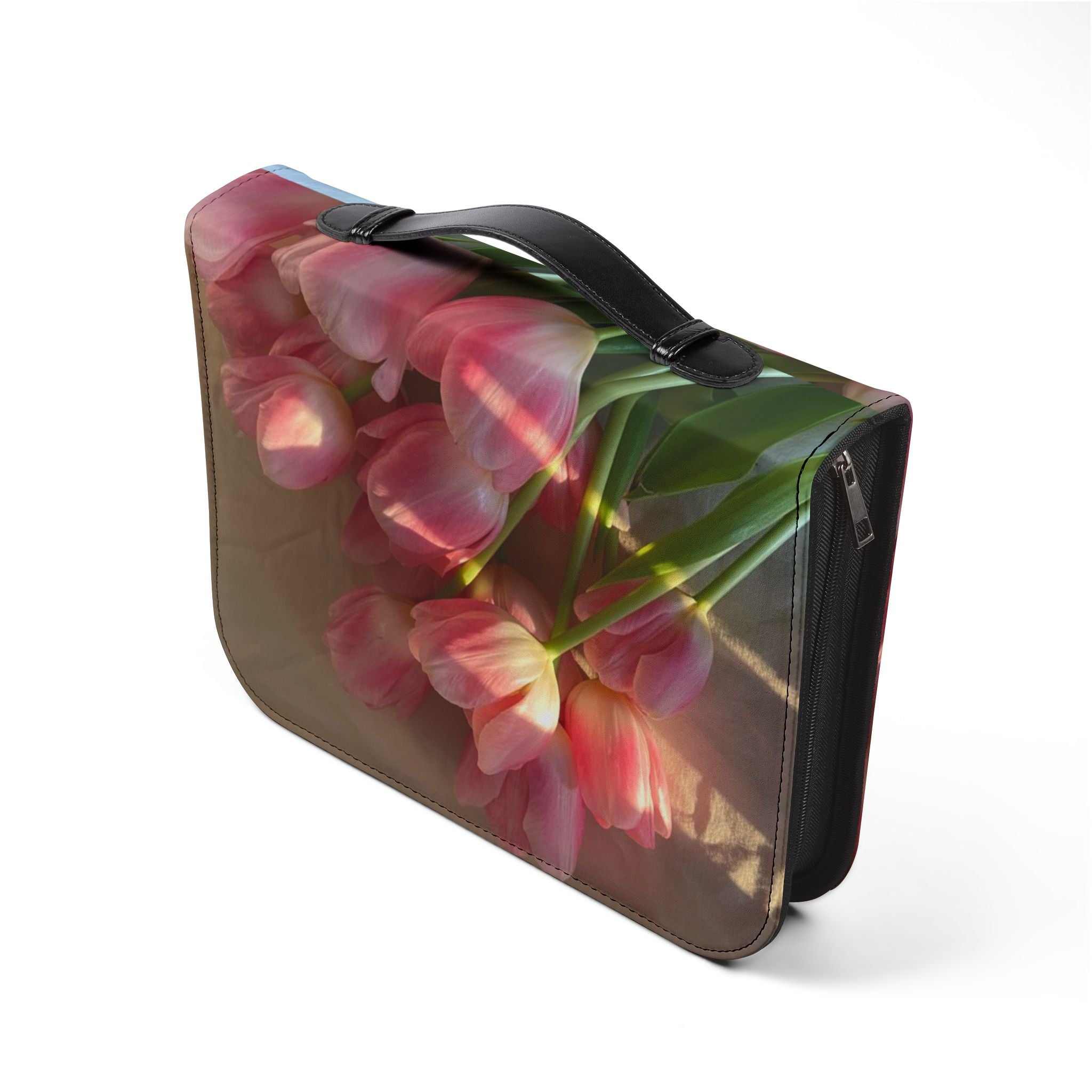 Floral Tulip Bible Cover