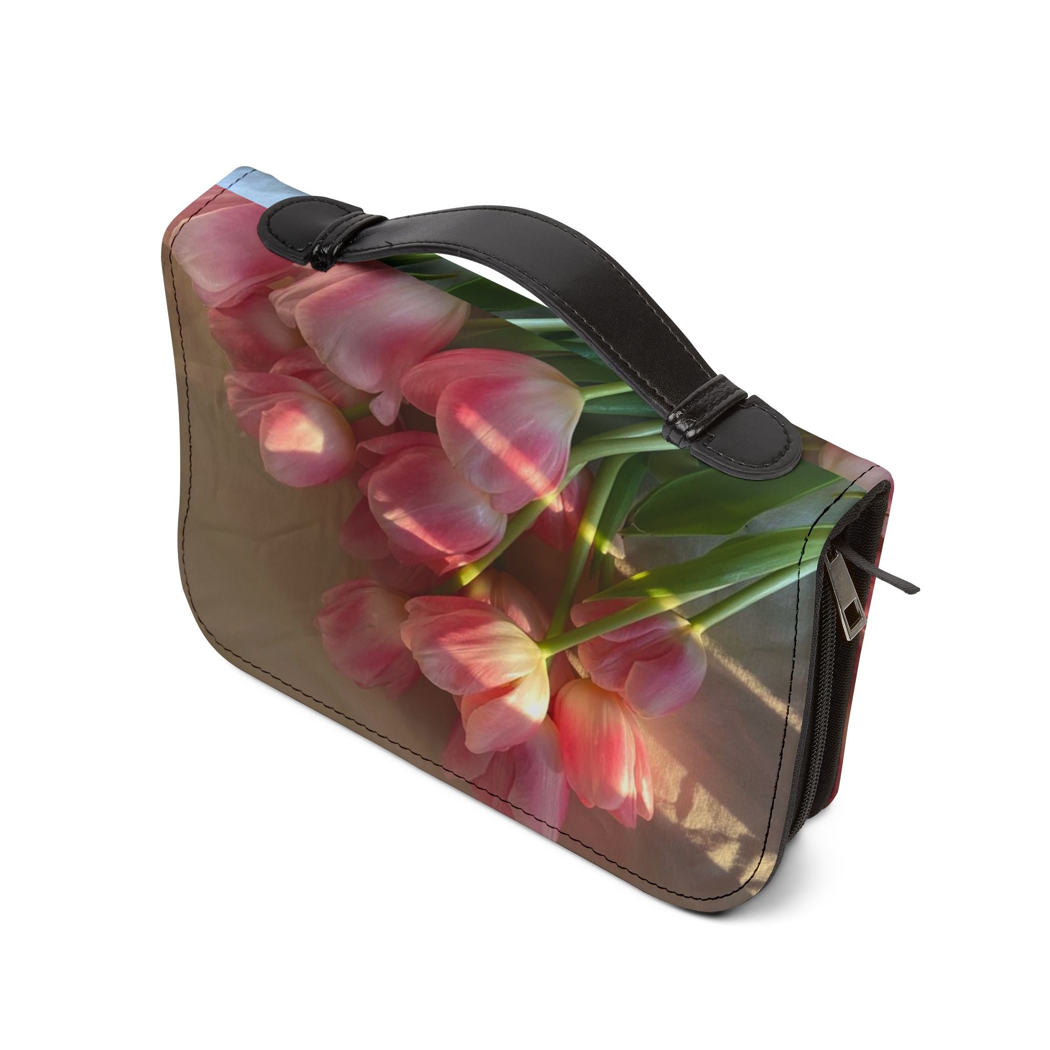 Floral Tulip Bible Cover