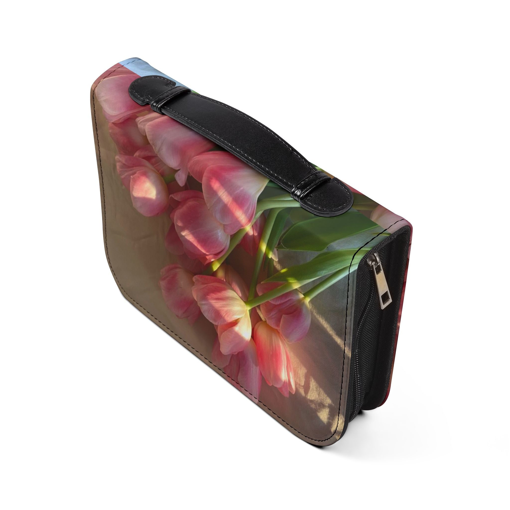 Floral Tulip Bible Cover