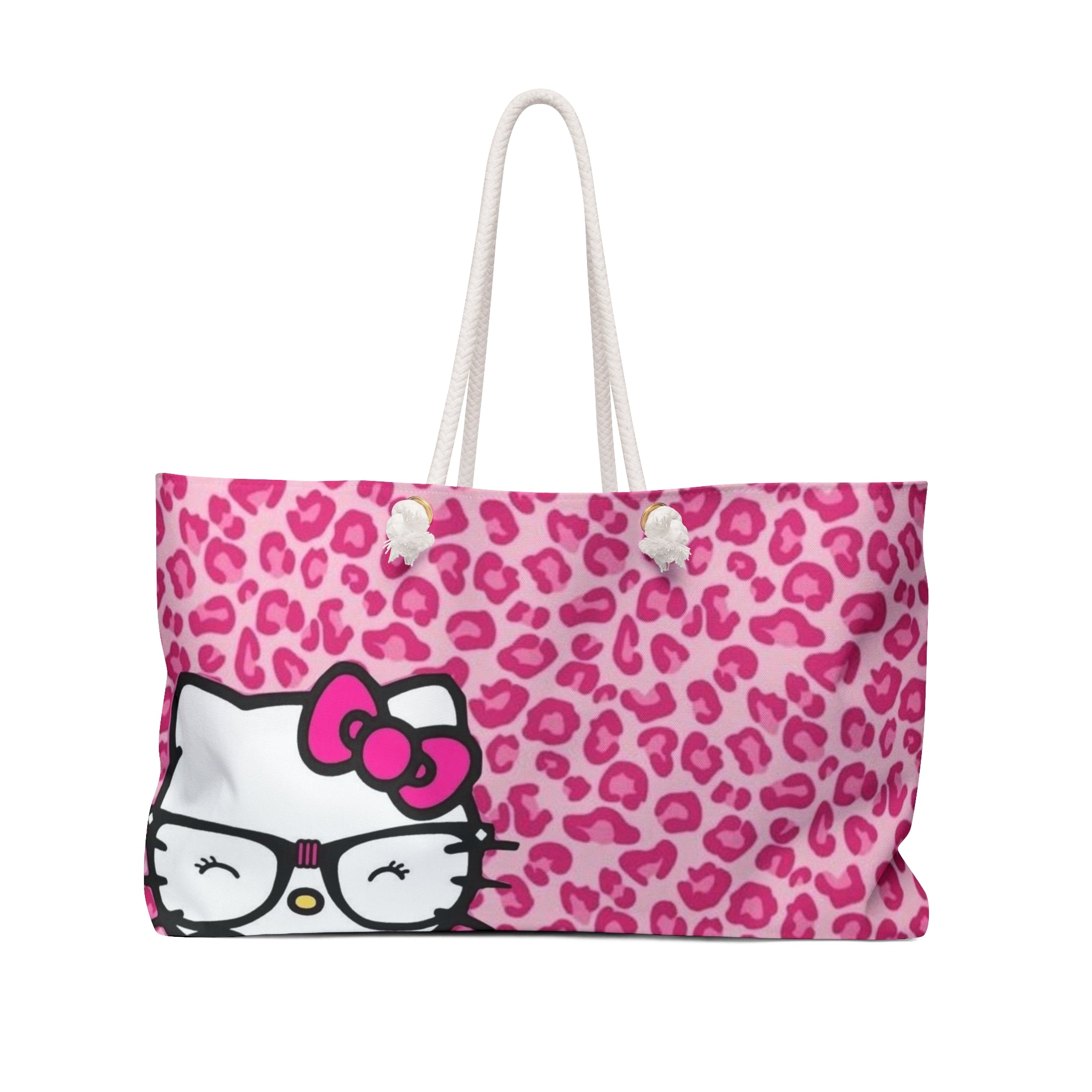 Tote: HK Leopard Print Weekender