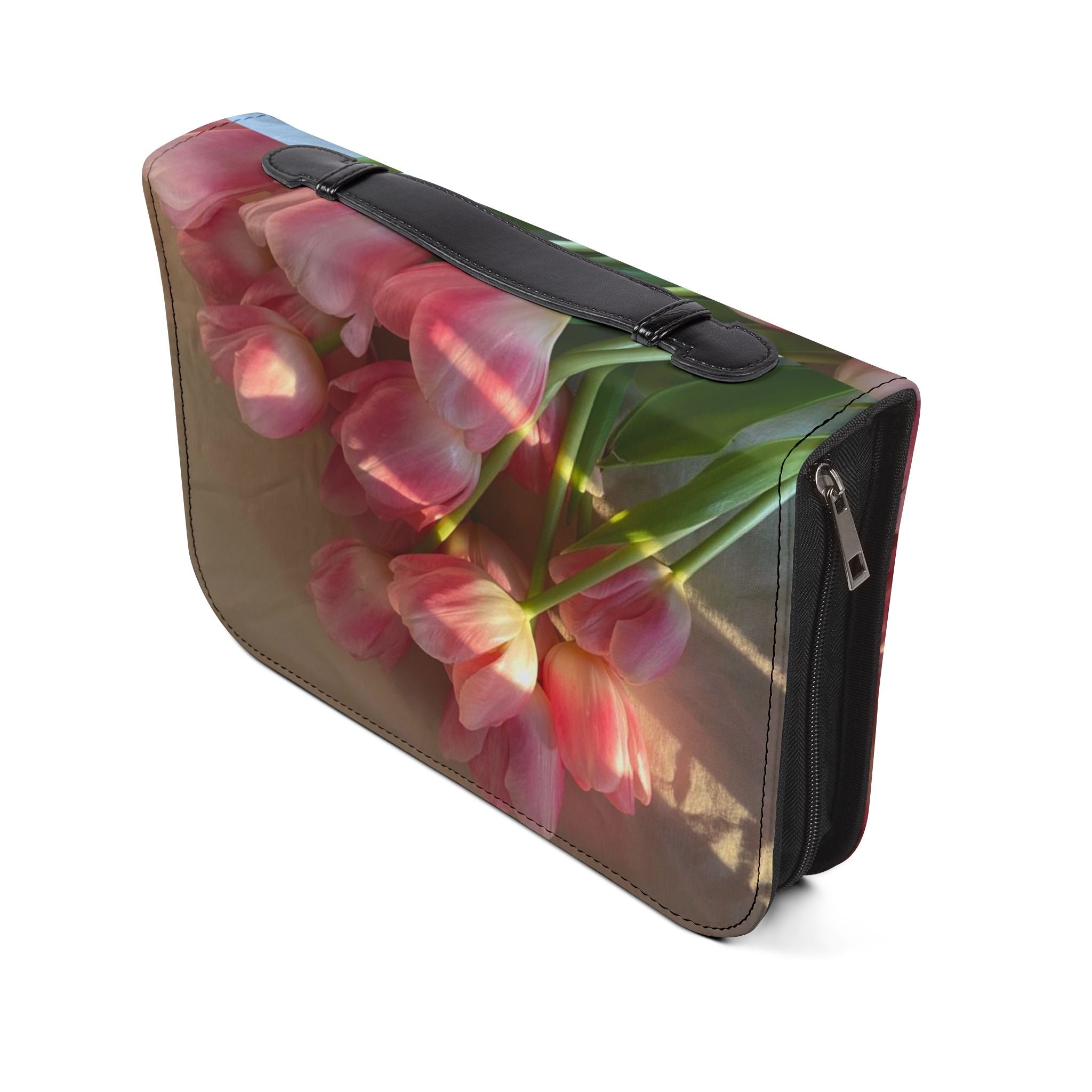 Floral Tulip Bible Cover