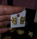 18k Gold-Plated Earrings