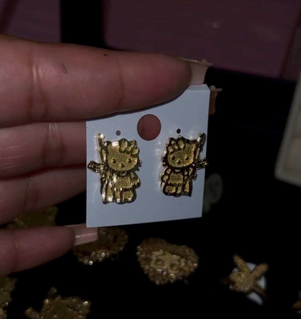 18k Gold-Plated Earrings