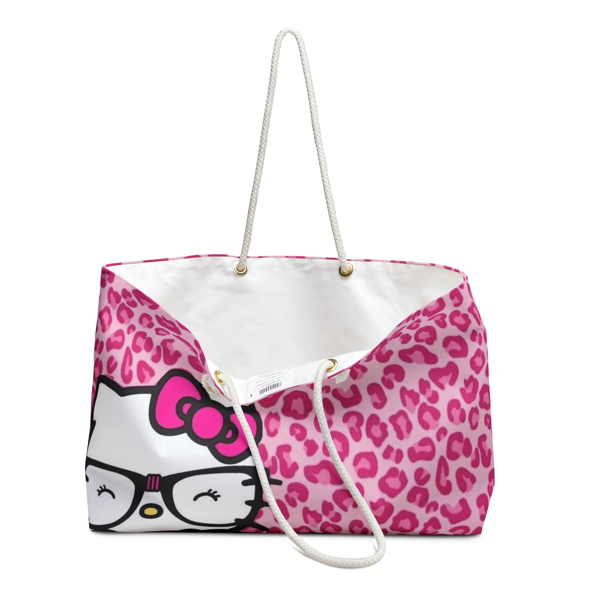 Tote: HK Leopard Print Weekender