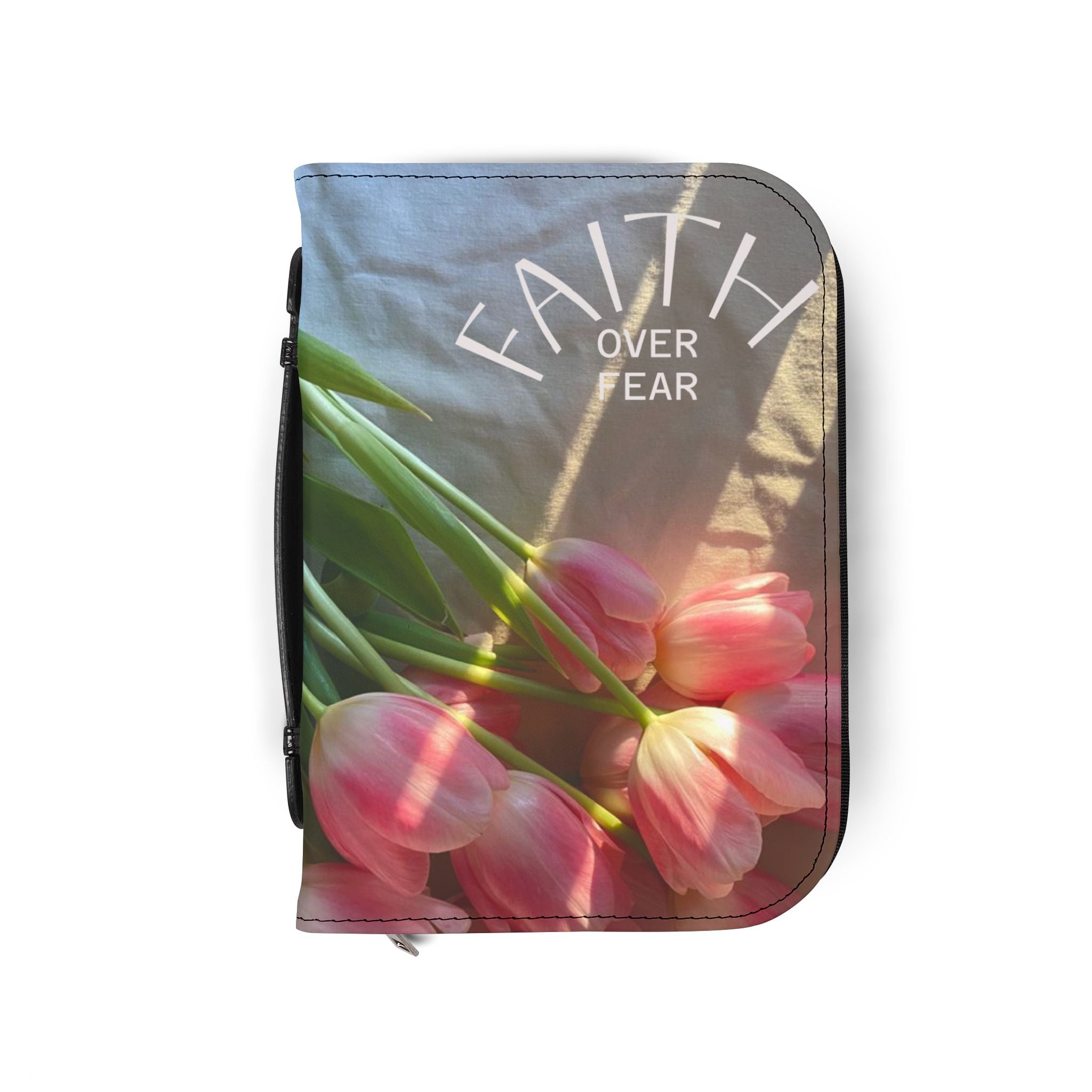 Floral Tulip Bible Cover