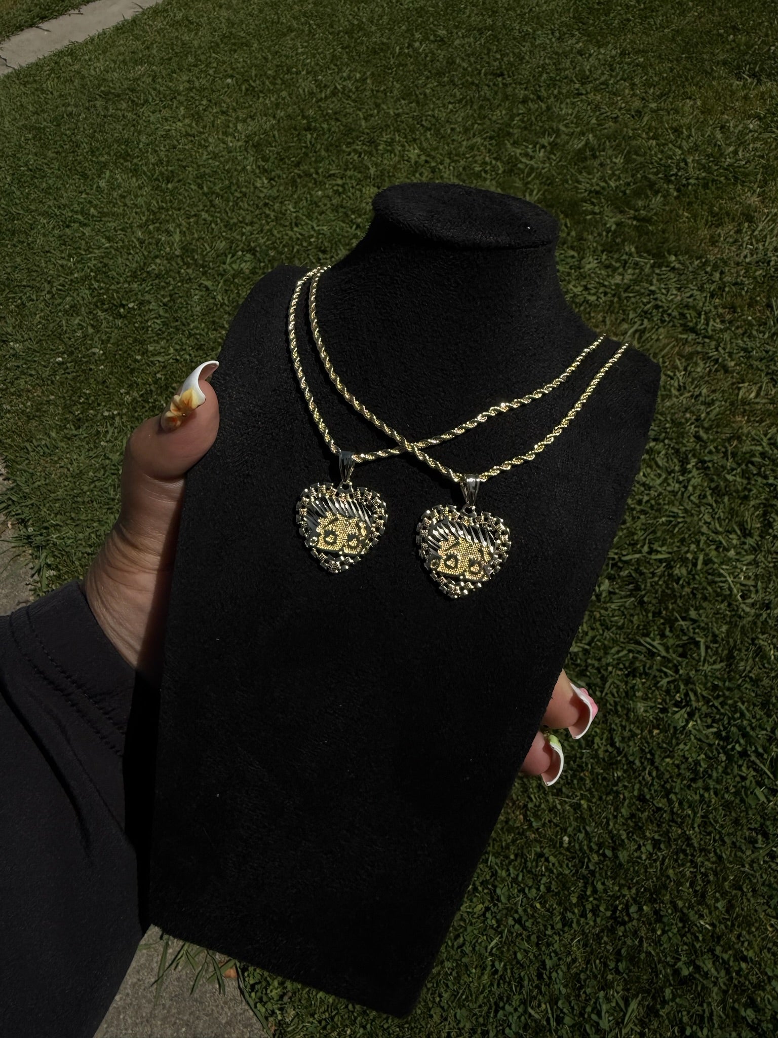Character Heart Necklace