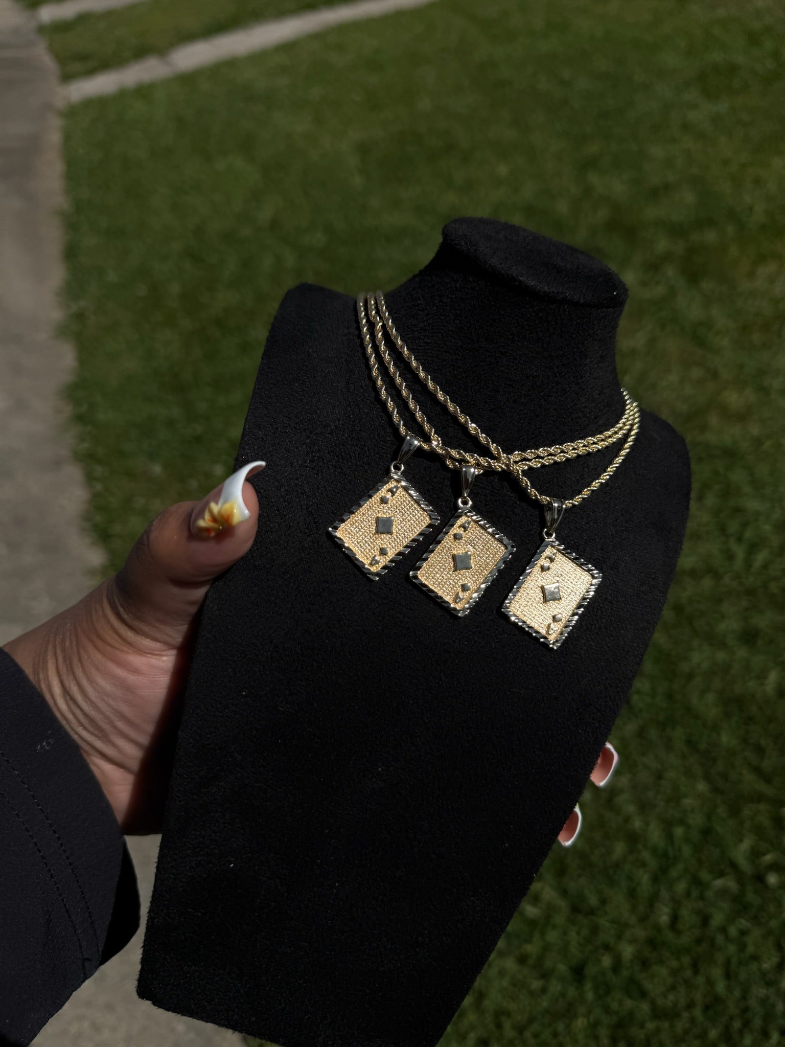 ACE of Diamonds Necklace