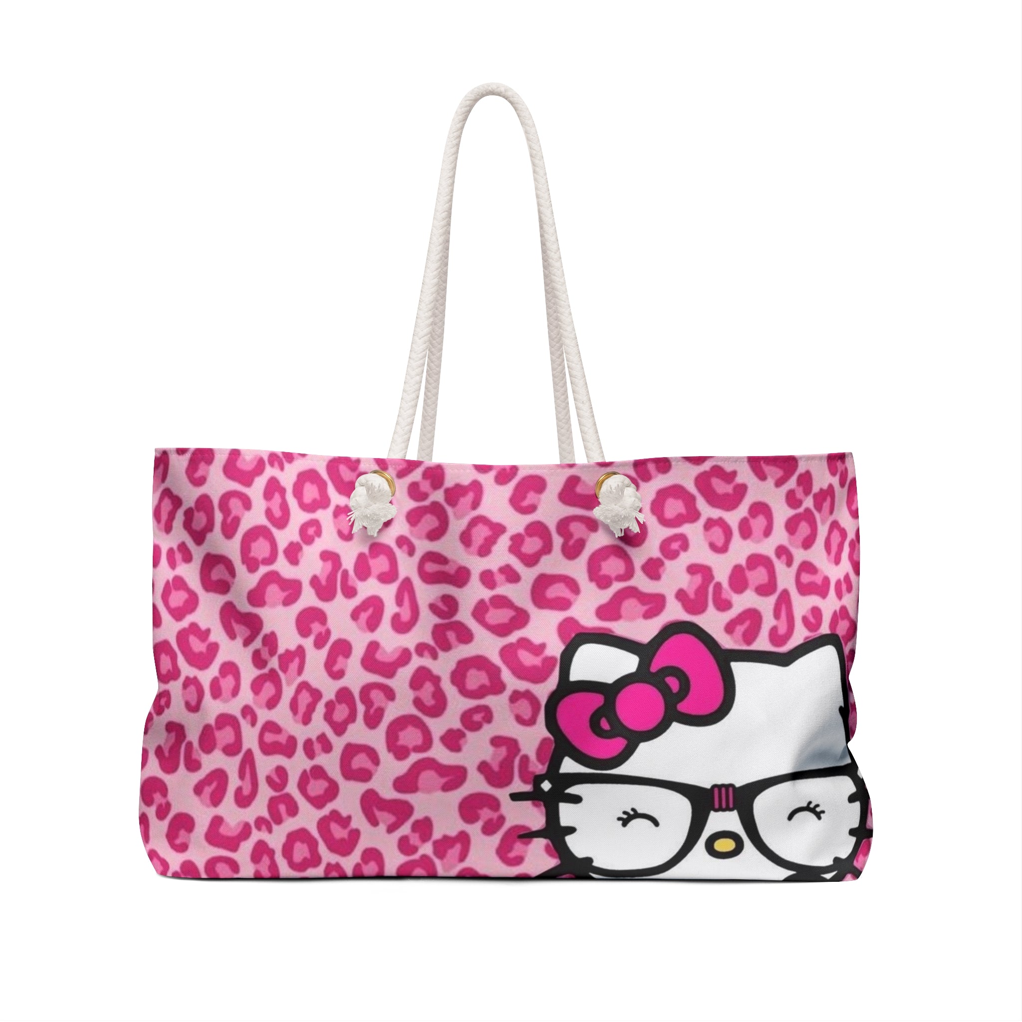 Tote: HK Leopard Print Weekender