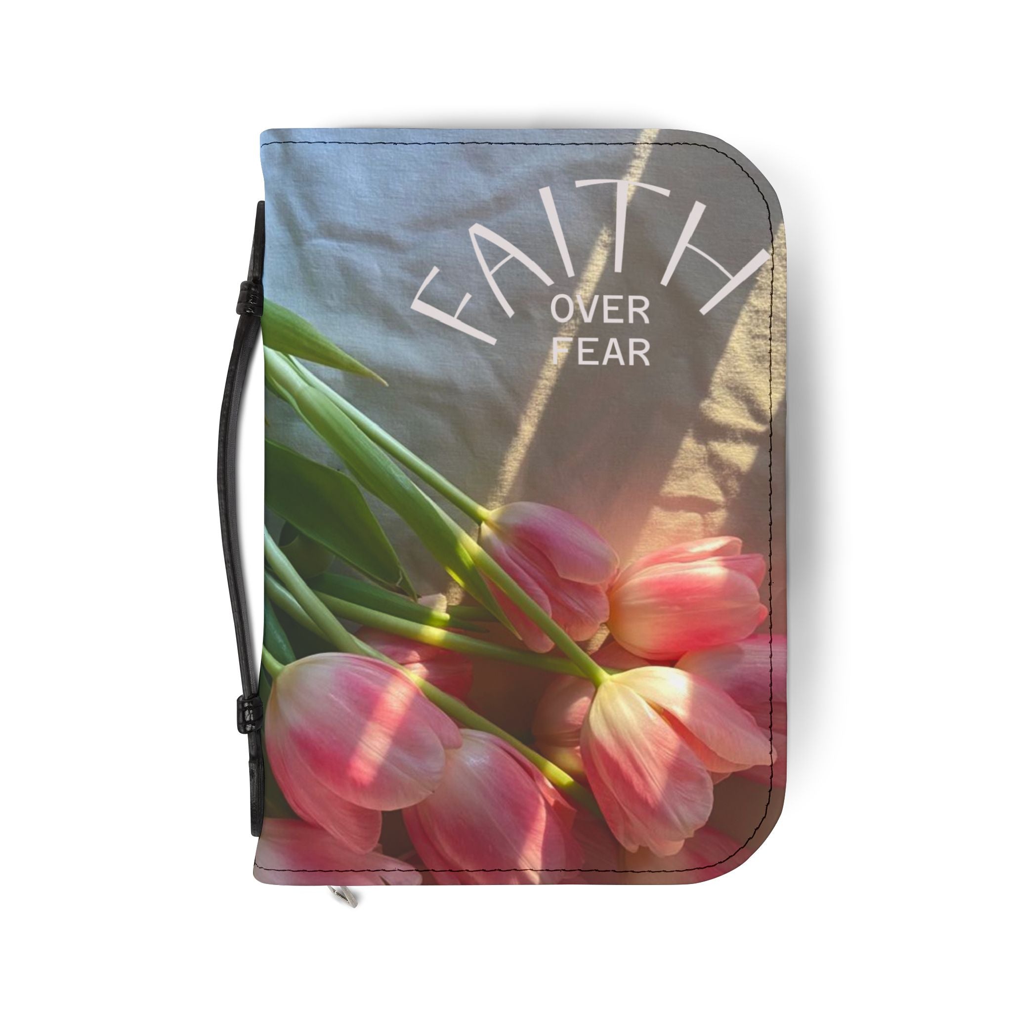 Floral Tulip Bible Cover