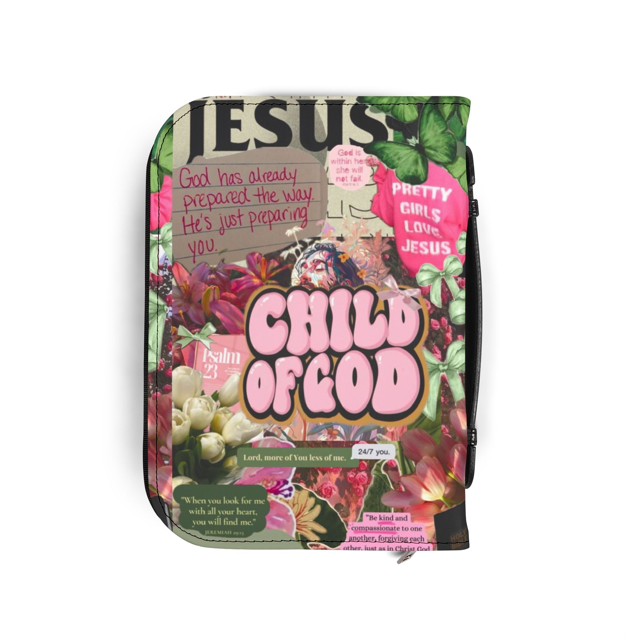 Child of God Floral Bible Cover
