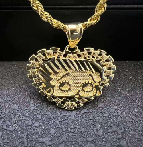 Character Heart Necklace