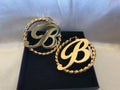 Custom Initial Hoops