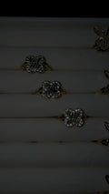 Diamond Flower Ring