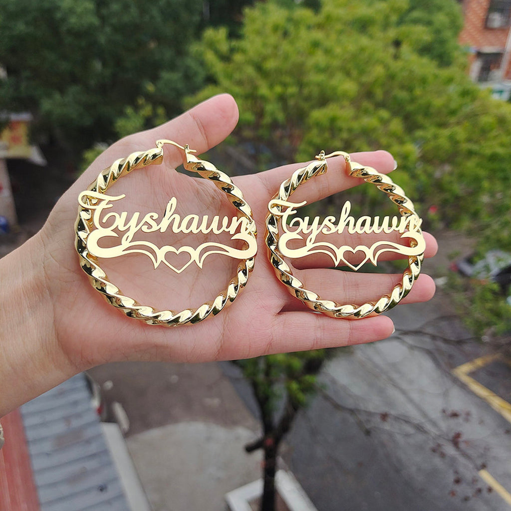Custom Name Hoops