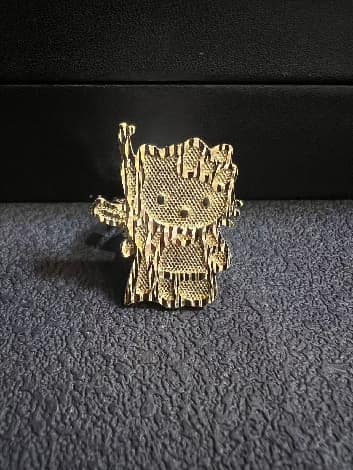 Gold-Plated Ring