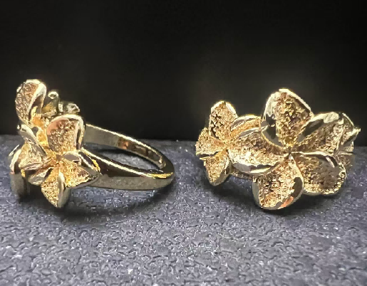 Triple Flower Ring