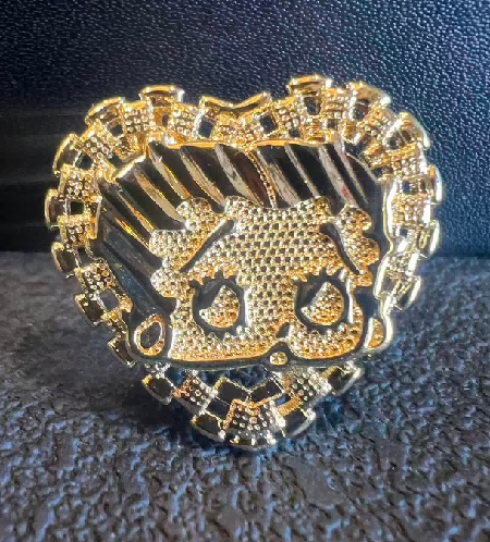 Character Ring w/ Heart